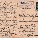 DR - Südkamen ü. Kamen Landpost-Ra2 Ganzsache n. Bonndorf 1936