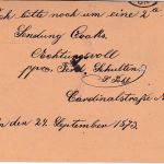 DR - 1/2 Gr Brustschild Ganzsache/Ortskarte Cöln Stadt-Post-Expedition No.2 1873