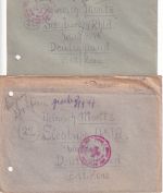 All.Bes. - Kriegsgefangenenpost 1946/48 aus JUGOSLAWIEN n. Siegburg 21 Belege