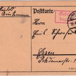 DR-Infla - Gummersbach 20.9.23 Ra1 Gebühr bezahlt Karte Klein-Bernberg - Essen