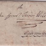 Preussen - Burscheid 1821 Botenbrief n. Radevormwald - mit Inhalt