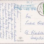 BRD - (22b) Beilstein ü. Cochem (Mosel) Landpost-L2 Karte n. Berlin 1961