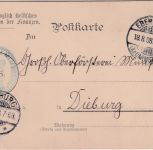 DR - Eberstadt 1908 Frei lt. SAvers No.5 (Oberförsterei) Karte n. Dieburg