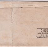 DR - Grossbieberau 17.8.85 kl. K1 Brief n. Dieburg - mit Inhalt