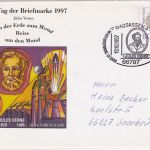 BRD - Wadgassen Jules Verne Tag d. Briefmarke 110 Pfg Privatganzsache/Brief 1997