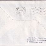 Vatican - SWISSAIR Erstflug DC-8 Genf/Dubai Zuleitungspost 27.10./1.11.76