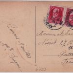 Rheinland-Pfalz - Kaiserslautern Theaterstraße Hauptpost sw-AK 1920