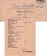 Bayern - 3/2 Pfg. Rauten Ganzsache priv. Zudruck (Morhard) Pirmasens 7.3.11