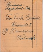 DR - Pirmasens 2 - 3.2.45 Firmenkarte n. Puchheim - spätes Datum