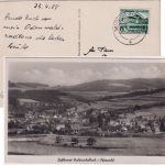 DR - 6 Pfg. Gautheater Karte Maldmichelbach - Korneuburg 1939