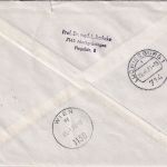 BRD - 50+20 Pfg Brandenburger Tor Brief n. ÖSTERREICH Ludwigsburg 22.1.73 Retour