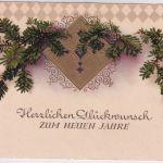 DR - Weitenung ü. Rastatt Landpost-Ra2 Neujahrskarte i.d. SCHWEIZ 30.12.33