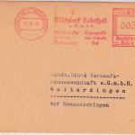 DR - Radolfzell 15.10.38 3 Pfg. AFS "Milchwerk" Drucksachenkarte n. Wolterdingen