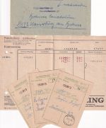 BRD - München PSchA 1964 Postscheckbrief m. Inhalt - Nachsendung