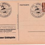Bizone - Schwarzwaldmädel Farbfilm Sonderkarte + SST München 1950