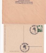 BRD - München Dt. Verkehrsausstellung 1953 10 Pfg. Ortsbrief + Sonderkarte