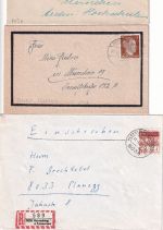 Bayern/BRD - Herrsching (Ammersee) 4 Belege 1916/1971