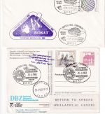 Bayern/BRD - Wessling 7 Belege 1933/1993 darunter Auslandspaketkarte etc.