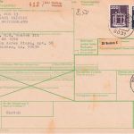 Bayern/BRD - Wessling 7 Belege 1933/1993 darunter Auslandspaketkarte etc.