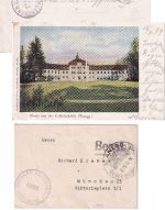 Bayern/BRD - Planegg 11 Belege 1899/1981 darunter Gebühr bezahlt, Irrläufer etc.
