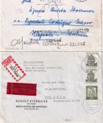 Bayern/BRD - Planegg 11 Belege 1899/1981 darunter Gebühr bezahlt, Irrläufer etc.