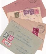 DR/BRD - Wolnzach 1922/66 4 Belege Briefe/Ganzsache