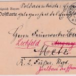 Bayern - Ingolstadt 1909 Soldatenkarte n. Metz Weiterleitung n. Augny/Lechfeld
