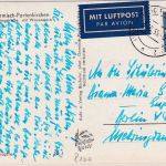 BRD - 15 Pfg. Heuss I Luftpostkarte Garmisch-Partenkirchen - Berlin 3.8.55
