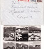 BRD - Altenau 1972 Einschreibebrief u. sw-Mehrbild-Foto-AK (ca. 1965)