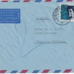 BRD - 70 Pfg. Bed. Frauen Luftpostbrief n. SPANIEN Fischbachau - Palma 1075