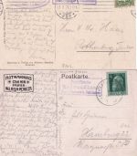 Bayern - Rothwandhaus T. Neuhaus b. Schliersee Posthilfstelle 2 Karten 1909/13