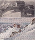 Bayern - Rothwandhaus T. Neuhaus b. Schliersee Posthilfstelle 2 Karten 1909/13
