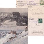 Bayern - Rothwandhaus T. Neuhaus b. Schliersee Posthilfstelle 2 Karten 1909/13