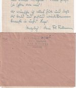 DR - Bad Wiessee 5.2.44 Brief KLV-Lager Hotel Albrecht n. Bad Tölz - mit Inhalt