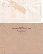 Bizone/BRD - Rosenheim 1949/1980 20+60 Pfg. AFS "Oberbayerisches Volksblatt"