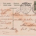 Bayern - Neuhaus b. Schliersee Ortsansicht sw-AK gelaufen 1906