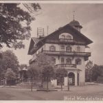 Bayern - Schliersee Hotel Wendelstein sw-Foto-AK gelaufen 1926