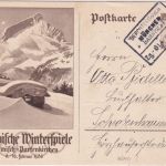 DR - Berchtesgaden München Bahnpost Zg. 814 Ra4 6 Pfg. GA Markt Grafing 1936