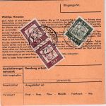 BRD - 4x50+10 Pfg. Bed. Deutsche Schnellpaketkarte Ascholtshausen 1965