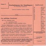 BRD - 2x50 Pfg. Bed. Deutsche Wertpaketkarte Pauluszell - München 1965