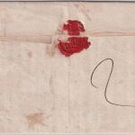 Bayern/Dep. Mont-Tonnere - P100P Frankenthal blauer L2 Francobrief 1812 n. Worms