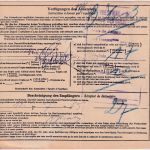 BRD - 3x2 DM + 3x15 Pfg. Bed. Deutsche Paketkarte n. BELGIEN Plattling 6.7.65