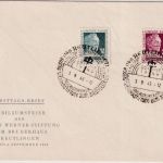FZ/Württemberg - 10+20 Pfg. G.Werner Stiftung Brief/FDC m. ESST Reutlingen 1949