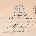 Bayern - Elbach Ortsansicht Tracht etc. Mehrbild-Farblitho gelaufen 1898