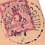 Bayern - Engelmannsreuth 28/5 K1 (Typ 24a) 5 Pfg. Ganzsache n. Nürnberg 1884