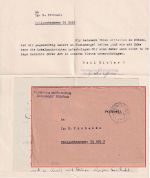 DR - Mistelbach 3.11.43 Feldpostbrief an Fp.Nr. 24966F - Inhalt !!