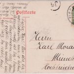 Bayern - Fischbachau Landhaus Fischerkrain b. Marbach sw-AK gelaufen 1909