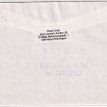BRD/Postkrieg - 80 Pfg. Heimatvertriebene u.a. Brief n. POLEN M.Gladbach 1985