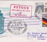 BRD/Postkrieg - 80 Pfg. Heimatvertriebene Brief n. POLEN Berlin 1986