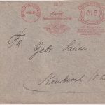 DR - Berlin Weissensee 10.10.31 15 Pfg. AFS "Trumpf Pralinen" Brief n. Neukirch